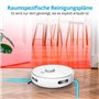 Aspirateur laveur robot X10 SW MEDION MD11782 - 120 min - 2700 Pa - 400 ml - Blanc