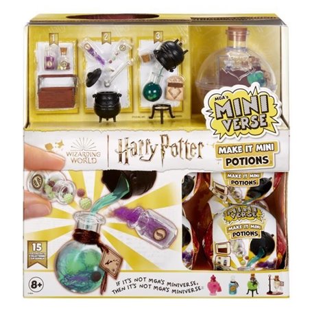 Miniverse - Harry Potter - Boîte complete avec les 15 minis potions a créer - Jeu de loisir créatif - 8 ans et plus - Non comest