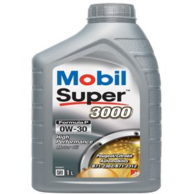 MOBIL Huile-Additif SUPER 3000 Formula-P - Synthetique / 0W30 / 1L