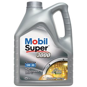 MOBIL Huile-Additif SUPER 3000 Formula-R - Synthetique / 5W30 / 5L