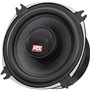 MTX TX640C Haut-parleurs voiture Coaxiaux 10cm 2 voies 70W RMS 4 Châssis alu Tweeters néodyme dôme soie Membrane pulpe célulose