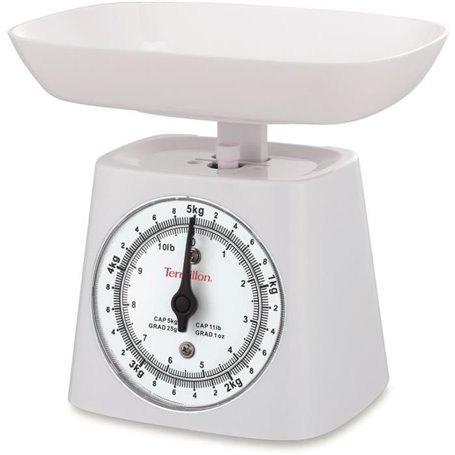 Balance de cuisine mécanique - TERRAILLON - Basic Clasic - Portée 5 Kg - Bol 0