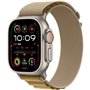 Apple Watch Ultra 2 GPS + Cellular - 49mm - Boîtier Natural Titanium - Bracelet Tan Alpine Loop - Medium