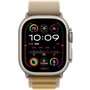 Apple Watch Ultra 2 GPS + Cellular - 49mm - Boîtier Natural Titanium - Bracelet Tan Alpine Loop - Medium