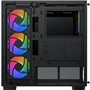 Boîtier PC Moyen Tour sans alim - XIGMATEK Endorphin Air V2 (Noir) - E-ATX/ATX - 4x120mm A-RGB - USB-C/3.0/2.0 - Verre trempé