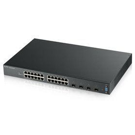 Zyxel XGS2210-28 Géré L2 Gigabit Ethernet (10/100/1000) 1U Noir