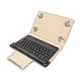 Housse pour Tablette Talius CV-3008 Noir Espagnol Qwerty