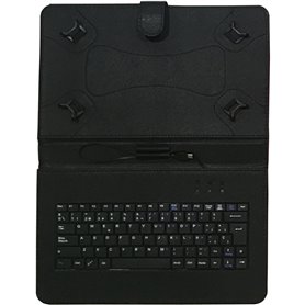 Housse pour Tablette Talius CV-3006 Noir Espagnol Qwerty