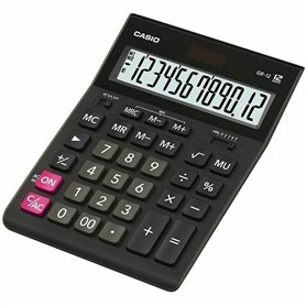 Calculatrice Casio GR-12C-BK-W-EP Noir