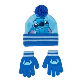 Bonnet enfant Stitch Bleu clair (Taille unique)