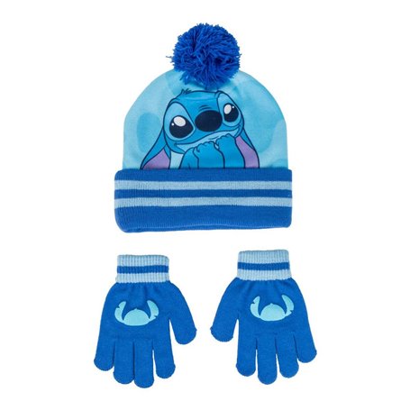 Bonnet enfant Stitch Bleu clair (Taille unique)