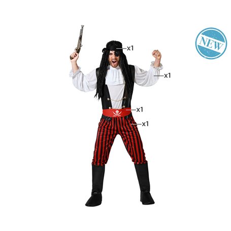 Déguisement pour Adultes Homme Pirate Taille M/L