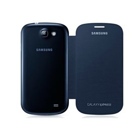 Housse Folio pour Mobile Samsung Galaxy Express I8730 Bleu
