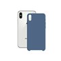 Protection pour téléphone portable iPhone X/XS KSIX Soft Bleu