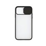 Housse pour Mobile avec Bord en TPU iPhone 12 Mini KSIX Duo Soft Cam Protect Noir