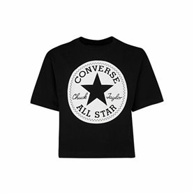 T shirt à manches courtes Enfant Converse Noir