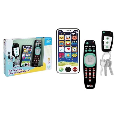 Jouet interactif pour bébé 31 x 6 x 21 cm Téléphone