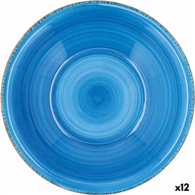 Assiette à dessert Quid Vita Céramique Bleu (19 cm) (12 Unités)