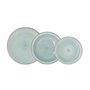 Assietes Quid Vita Aqua Bleu Céramique 18 Pièces