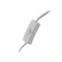 Lampe de bureau Home ESPRIT Blanc Beige Métal 25 W 220 V 22 x 22 x 45 cm (2 Unités)