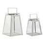 Lampadaire Home ESPRIT Blanc Doré Métal Verre Moderne 26 x 26 x 38