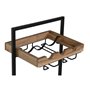 Range Bouteilles Home ESPRIT Noir Naturel 35 x 25 x 75 cm