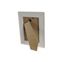 Cadre photo Home ESPRIT Blanc Marron Beige Ivoire Verre polystyrène Marbre Scandinave 16 x 2 x 21 cm (4 Unités)