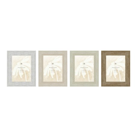 Cadre photo Home ESPRIT Blanc Beige Verre polystyrène Marbre Scandinave 21 x 2 x 26 cm (4 Unités)