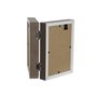 Cadre photo Home ESPRIT Marron Beige Verre polystyrène Urbaine 25 x 3 x 18 cm (2 Unités)