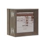 Cadre photo Home ESPRIT Marron Beige Verre polystyrène 38 X 3 X 12 cm (2 Unités)