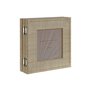 Cadre photo Home ESPRIT Marron Beige Naturel Ivoire Verre polystyrène 47 X 2 X 16 cm (4 Unités)