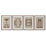 Toile Home ESPRIT Blanc Naturel Moderne Scandinave 36 X 2