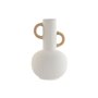 Vase Home ESPRIT Blanc Naturel Grès 15