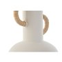 Vase Home ESPRIT Blanc Naturel Grès 15,5 X 15 X 24 cm