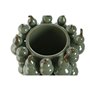 Vase Home ESPRIT Vert Grès Tropical 25 x 25 x 30 cm