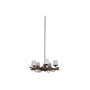 Suspension Home ESPRIT Fer bois de teck 90 x 90 x 35 cm