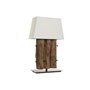 Lampe de bureau Home ESPRIT Fer bois de teck 40 X 20 X 80 cm