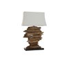 Lampe de bureau Home ESPRIT Fer bois de teck 50 X 22 X 80 cm