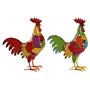 Figurine Décorative Home ESPRIT Multicouleur Coq 37 X 15