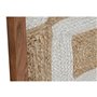 Cadre Home ESPRIT Blanc Naturel Géométrique Boho 40 x 3 x 60 cm (2 Unités)