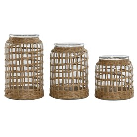 Vase Home ESPRIT Naturel Verre 16