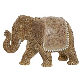 Figurine Décorative Home ESPRIT Naturel Eléphant 23 x 9