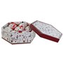 Boules de Noël Home ESPRIT Blanc Rouge PVC (7 Unités)