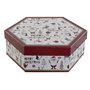 Boules de Noël Home ESPRIT Blanc Rouge PVC (7 Unités)