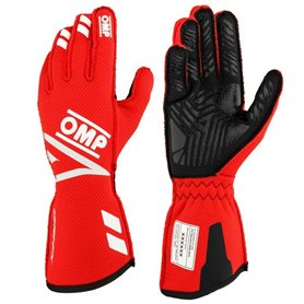 Gants OMP ONE EVO FX Rouge XS FIA 8856-2018