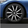 Enjoliveur Sparco Milano Noir/Argenté 14" 4 Unités