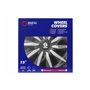 Enjoliveur Sparco Milano Noir/Argenté 15" 4 Unités