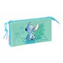 Trousse Fourre-Tout Triple Stitch Aloha Turquoise 22 x 12 x 3 cm