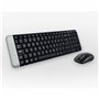 Logitech Wireless Combo MK220 clavier Souris incluse USB Portuguais Noir