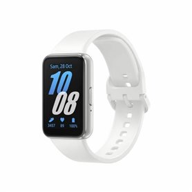 Bracelet d'activités Samsung Galaxy Fit3 Blanc Argenté 1